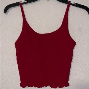 Hollister ribbed tank top